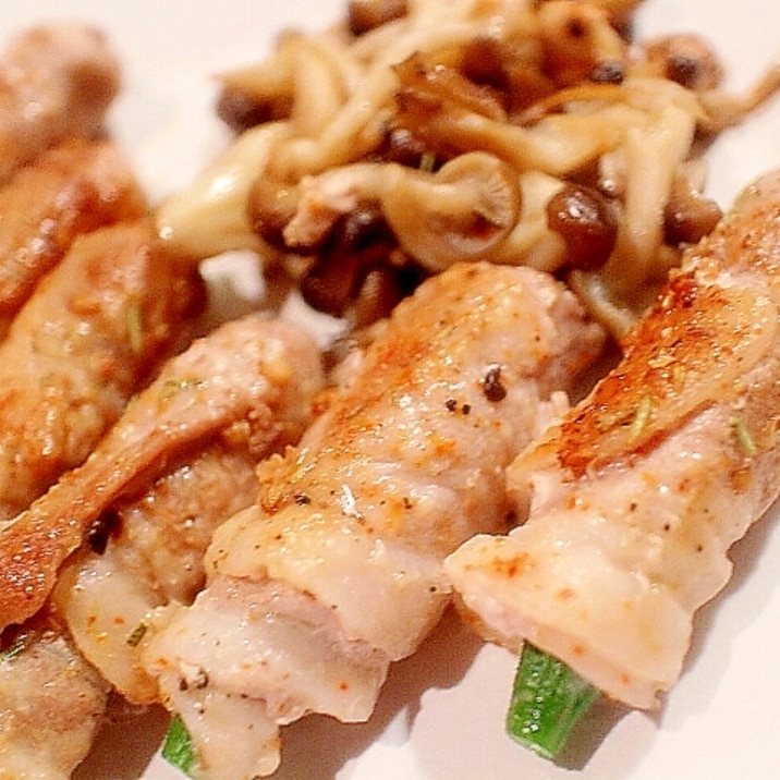 冷凍保存して食べる時焼くだけおかず オクラの肉巻き レシピ 作り方 By Seika A 楽天レシピ 冷凍保存して食べる時焼くだけおかず オクラの肉巻き レシピ 作り方 By Seika A 楽天レシピ